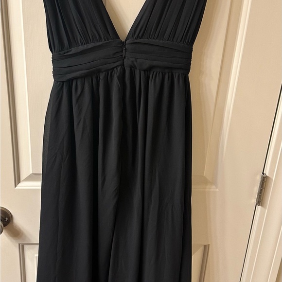 Lulu's Black Backless Maxi Dress - Picture 3 of 5